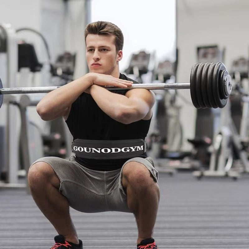 Gym Weightlifting, Fitness Waist Protection, and Powerlifting Back Support. Lifting Belts