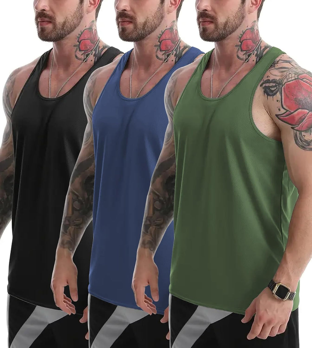 Tank Tops Men Muscle 3 Pack 